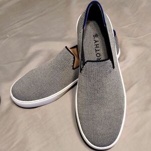 Rothys The Original Slip On Sneaker in Navy Twill Size 10